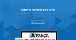 Desktop Screenshot of jornalapraca.com.br
