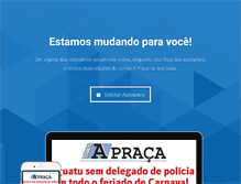 Tablet Screenshot of jornalapraca.com.br